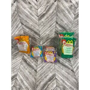 McDonalds Happy Meal Fingerboard Toy With Ramp Clip 6 Lot Gift Prizes New